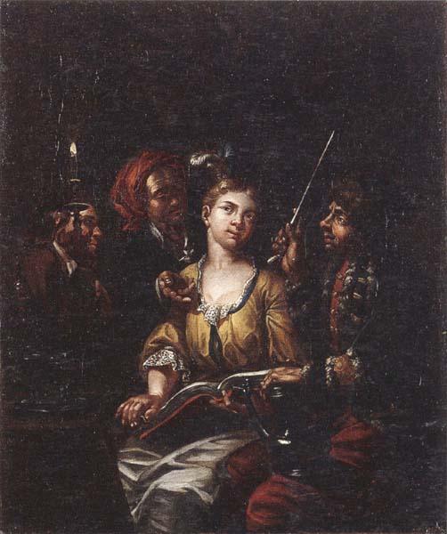 Matthys Naiveu The procuress oil painting image